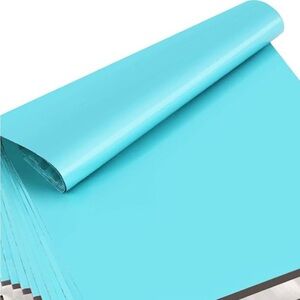 25 / Aqua Blue Shipping Bags